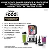 image:imageNinja Foodi Power Blender amp Food Processor 6 Functions SS351C 72oz21L  smartTORQUE motor never stalls 6 functions for smoothies bowls amp dough 72oz21L pitcher  processor bowl  cupsBlender