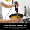 image:imageNinja Foodi Power Mixer System 750PW Hand Blender amp Mixer CI101  750peakwatt PowerBase converts to hand mixer or immersion blender Whisk EasyGlide beaters amp 3cup vessel includedBlack