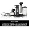 image:imageNinja Foodi Power Mixer System 750PW Hand Blender amp Mixer CI101  750peakwatt PowerBase converts to hand mixer or immersion blender Whisk EasyGlide beaters amp 3cup vessel includedBlack
