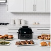 image:imageNinja Foodi Pro 5in1 Indoor Integrated Smart Probe 4Quart Air Fryer Roast Bake Dehydrate an Cyclonic Grilling Technology with 4 Steaks Capacity in a Stainless Finish  Integrated Smart Probe Roast Bake Dehydrate Cyclonic Grilling Technology 4 Steaks CapacityStainless
