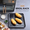 image:imageNinja French Door Premier Air Fry Oven 10in1 203 Qt Stainless FO101  450F cyclonic air PFASfree surface Air fry sear crisp bake broil toast dehydrateBlack