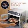 image:imageNinja French Door Premier Air Fry Oven 10in1 203 Qt Stainless FO101  450F cyclonic air PFASfree surface Air fry sear crisp bake broil toast dehydrateSilver