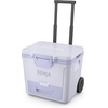 image:imageNinja FrostVault 30qt Cooler with Wheels Dry Storage Lakeshore Blue  Ninja FrostVaults 30qt capacity holds 48 cans keeps food cool amp dry and rolls easily on allterrain wheelsMourning Dove