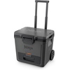 image:imageNinja FrostVault 30qt Cooler with Wheels Dry Storage Lakeshore Blue  Ninja FrostVaults 30qt capacity holds 48 cans keeps food cool amp dry and rolls easily on allterrain wheelsCharcoal Grey