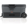 image:imageNinja FrostVault 45qt Cooler with Wheels Dry Storage Lakeshore Blue  Ninja FrostVaults 45qt capacity holds 68 cans keeps food cool amp dry and rolls easily on allterrain wheelsCharcoal Grey