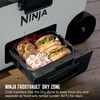 image:imageNinja FrostVault 45qt Cooler with Wheels Dry Storage Lakeshore Blue  Ninja FrostVaults 45qt capacity holds 68 cans keeps food cool amp dry and rolls easily on allterrain wheelsHalocline Green