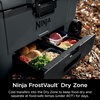 image:imageNinja FrostVault 45qt Cooler with Wheels Dry Storage Lakeshore Blue  Ninja FrostVaults 45qt capacity holds 68 cans keeps food cool amp dry and rolls easily on allterrain wheelsCharcoal Grey