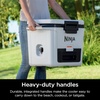 image:imageNinja FrostVault 50qt Hard Cooler with Dry Storage Drawer Spanish Moss  Ninja FrostVault keeps food cool dry amp separate under 40F for days with 50qt capacity holding up to 80 cansCloud White