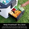 image:imageNinja FrostVault 50qt Hard Cooler with Dry Storage Drawer Spanish Moss  Ninja FrostVault keeps food cool dry amp separate under 40F for days with 50qt capacity holding up to 80 cansStrawberry Rhubarb