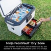 image:imageNinja FrostVault 50qt Hard Cooler with Dry Storage Drawer Spanish Moss  Ninja FrostVault keeps food cool dry amp separate under 40F for days with 50qt capacity holding up to 80 cansHalocline Green