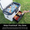 image:imageNinja FrostVault 50qt Hard Cooler with Dry Storage Drawer Spanish Moss  Ninja FrostVault keeps food cool dry amp separate under 40F for days with 50qt capacity holding up to 80 cansTrue Red