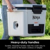 image:imageNinja FrostVault 50qt Hard Cooler with Dry Storage Drawer Spanish Moss  Ninja FrostVault keeps food cool dry amp separate under 40F for days with 50qt capacity holding up to 80 cansTrue Red