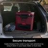 image:imageNinja FrostVault 65qt Cooler with Wheels Dry Storage Drawer Birch Beige  Ninja FrostVaults 65qt capacity holds 97 cans keeps food cool amp dry and rolls easily on allterrain wheelsMerlot