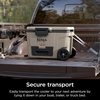 image:imageNinja FrostVault 65qt Cooler with Wheels Dry Storage Drawer Birch Beige  Ninja FrostVaults 65qt capacity holds 97 cans keeps food cool amp dry and rolls easily on allterrain wheelsBirch Beige
