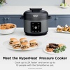 image:imageNinja HyperHeat 9in1 Pressure Cooker 65qt Stone Purple PC201SP  Cooks 2X faster Sear Saut Slow Cook Steam amp Sous Vide 1200W PFASfree pot removable SimpliServe pot for easy servingGrey