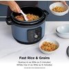 image:imageNinja HyperHeat 9in1 Pressure Cooker 65qt Stone Purple PC201SP  Cooks 2X faster Sear Saut Slow Cook Steam amp Sous Vide 1200W PFASfree pot removable SimpliServe pot for easy servingBlue Macaron