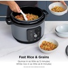 image:imageNinja HyperHeat 9in1 Pressure Cooker 65qt Stone Purple PC201SP  Cooks 2X faster Sear Saut Slow Cook Steam amp Sous Vide 1200W PFASfree pot removable SimpliServe pot for easy servingStone Purple