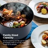 image:imageNinja HyperHeat 9in1 Pressure Cooker 65qt Stone Purple PC201SP  Cooks 2X faster Sear Saut Slow Cook Steam amp Sous Vide 1200W PFASfree pot removable SimpliServe pot for easy servingStone Purple