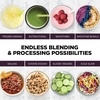 image:imageNinja Kitchen System BlendSense Tech 72 oz 1800PW Black TB401  BlendSense Tech for smoothies cookie dough salsa amp more 8cup processor bowl 24oz cup 1800 peak wattsNinja BlendSense Pro Kitchen System