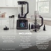 image:imageNinja Kitchen System BlendSense Tech 72 oz 1800PW Black TB401  BlendSense Tech for smoothies cookie dough salsa amp more 8cup processor bowl 24oz cup 1800 peak wattsNinja BlendSense Pro Kitchen System