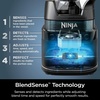 image:imageNinja Kitchen System BlendSense Tech 72 oz 1800PW Black TB401  BlendSense Tech for smoothies cookie dough salsa amp more 8cup processor bowl 24oz cup 1800 peak wattsNinja BlendSense Pro DUO