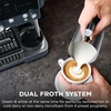 image:imageNinja Luxe Caf Premier 3in1 Espresso Machine Drip Coffee amp Cold Brew  Builtin Grinder HandsFree Milk Frother and Assisted Tamper for Cappuccinos amp Lattes Stainless Steel ES601Cyberspace