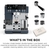 image:imageNinja Luxe Caf Premier 3in1 Espresso Machine Drip Coffee amp Cold Brew  Builtin Grinder HandsFree Milk Frother and Assisted Tamper for Cappuccinos amp Lattes Stainless Steel ES601Cyberspace