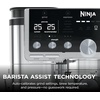 image:imageNinja Luxe Caf Pro Series Espresso Cold Brew Hot Water ES701  Drip Coffee Integrated Tamper Builtin Grinder HandsFree Frother for Cappuccinos Lattes Americanos Dairy or NonDairyStainless Steel