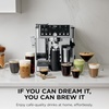 image:imageNinja Luxe Caf Pro Series Espresso Cold Brew Hot Water ES701  Drip Coffee Integrated Tamper Builtin Grinder HandsFree Frother for Cappuccinos Lattes Americanos Dairy or NonDairyStainless Steel