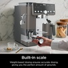 image:imageNinja Luxe Caf Pro Series Espresso Cold Brew Hot Water ES701  Drip Coffee Integrated Tamper Builtin Grinder HandsFree Frother for Cappuccinos Lattes Americanos Dairy or NonDairyMocha