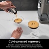 image:imageNinja Luxe Caf Pro Series Espresso Cold Brew Hot Water ES701  Drip Coffee Integrated Tamper Builtin Grinder HandsFree Frother for Cappuccinos Lattes Americanos Dairy or NonDairyMocha