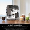 image:imageNinja Luxe Caf Pro Series Espresso Cold Brew Hot Water ES701  Drip Coffee Integrated Tamper Builtin Grinder HandsFree Frother for Cappuccinos Lattes Americanos Dairy or NonDairyMocha