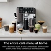image:imageNinja Luxe Caf Pro Series Espresso Cold Brew Hot Water ES701  Drip Coffee Integrated Tamper Builtin Grinder HandsFree Frother for Cappuccinos Lattes Americanos Dairy or NonDairyMocha