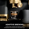 image:imageNinja Luxe Caf Pro designed by David Beckham Espresso Machine Drip Coffee Cold Brew Hot Water Integrated Tamper Builtin Grinder HandsFree Frother for Lattes amp More BlackGold ES771BK
