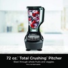 image:imageNinja Mega Kitchen System 1500W 72oz Pitcher 8Cup Black BL770AMZ  1500W allinone blends smoothies processes salsa amp dough 72oz pitcher 8cup processor bowl 2 16oz cups