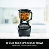image:imageNinja Mega Kitchen System 1500W 72oz Pitcher 8Cup Black BL770AMZ  1500W allinone blends smoothies processes salsa amp dough 72oz pitcher 8cup processor bowl 2 16oz cups