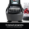 image:imageNinja Mega Kitchen System 1500W 72oz Pitcher 8Cup Black BL770AMZ  1500W allinone blends smoothies processes salsa amp dough 72oz pitcher 8cup processor bowl 2 16oz cups