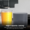 image:imageNinja NeverClog Cold Press Juicer 24oz Jug 36oz Pulp Silver JC151SL  150W hightorque auger juices fibrous fruits amp veggies Total Pulp Control 2 onetouch programs Dishwasher safeCharcoalShredder