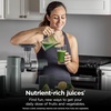 image:imageNinja NeverClog Cold Press Juicer 24oz Jug 36oz Pulp Silver JC151SL  150W hightorque auger juices fibrous fruits amp veggies Total Pulp Control 2 onetouch programs Dishwasher safeCharcoalShredder