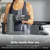 image:imageNinja NeverClog Cold Press Juicer 24oz Jug 36oz Pulp Silver JC151SL  150W hightorque auger juices fibrous fruits amp veggies Total Pulp Control 2 onetouch programs Dishwasher safeCharcoalShredder