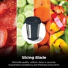 image:imageNinja NeverClog Cold Press Juicer 24oz Jug 36oz Pulp Silver JC151SL  150W hightorque auger juices fibrous fruits amp veggies Total Pulp Control 2 onetouch programs Dishwasher safeCharcoalShredder