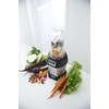 image:imageNinja Nutri Pro Compact Personal Blender with 18 Oz and 24 Oz To Go Cups in a Black and Silver Finish