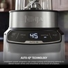 image:imageNinja NutriPlus Personal Blender 900PW 3 20oz Cups Silver BN301  900peakwatt pushtoblend motor for smoothies amp sauces 3 20oz cups 2 spout lids amp storage lid Dishwasher safeAuto Blend