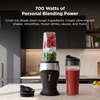 image:imageNinja NutriPlus Personal Blender 900PW 3 20oz Cups Silver BN301  900peakwatt pushtoblend motor for smoothies amp sauces 3 20oz cups 2 spout lids amp storage lid Dishwasher safePush to blend