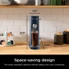 image:imageNinja Pods amp Grounds Iced Coffee Maker KCup Pod Compatible Stone PB041ST  SingleServe Brews Grounds Compact Design 56oz Reservoir 6oz Cup to 24oz Travel Mug Brew SizesNavy