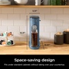image:imageNinja Pods amp Grounds Iced Coffee Maker KCup Pod Compatible Stone PB041ST  SingleServe Brews Grounds Compact Design 56oz Reservoir 6oz Cup to 24oz Travel Mug Brew SizesBlue