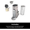 image:imageNinja Pods amp Grounds Iced Coffee Maker KCup Pod Compatible Stone PB041ST  SingleServe Brews Grounds Compact Design 56oz Reservoir 6oz Cup to 24oz Travel Mug Brew SizesStone