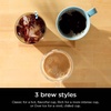 image:imageNinja Pods amp Grounds Iced Coffee Maker KCup Pod Compatible Stone PB041ST  SingleServe Brews Grounds Compact Design 56oz Reservoir 6oz Cup to 24oz Travel Mug Brew SizesNavy
