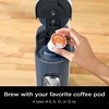 image:imageNinja Pods amp Grounds Iced Coffee Maker KCup Pod Compatible Stone PB041ST  SingleServe Brews Grounds Compact Design 56oz Reservoir 6oz Cup to 24oz Travel Mug Brew SizesNavy