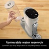 image:imageNinja Pods amp Grounds Iced Coffee Maker KCup Pod Compatible Stone PB041ST  SingleServe Brews Grounds Compact Design 56oz Reservoir 6oz Cup to 24oz Travel Mug Brew SizesStone